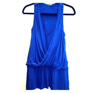 Ella Moss Jewel Blue Tank / Tunic - S